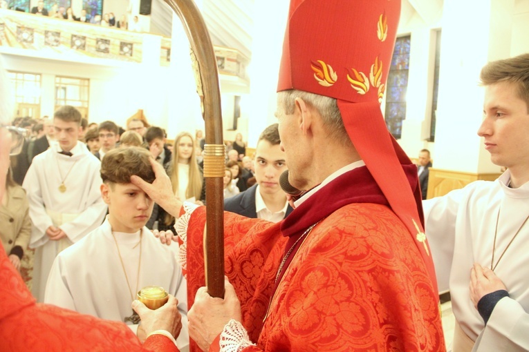 Bierzmowanie u św. Jana w Bochni