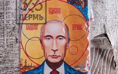 Rosyjscy żołnierze otrzymali na front „ikony” z Putinem