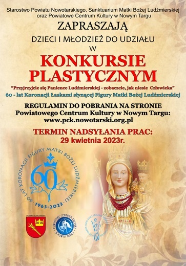 Ludźmierz. Przyjrzyjcie się Panience - konkurs dla dzieci 