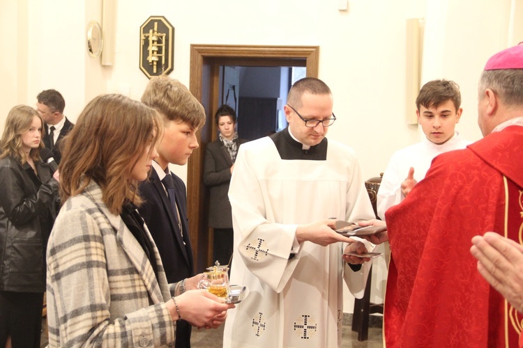 Bierzmowanie w Muszynie