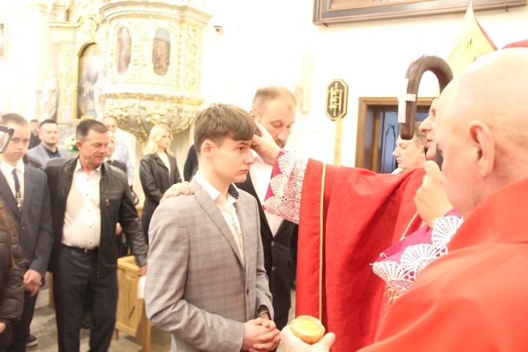 Bierzmowanie w Muszynie