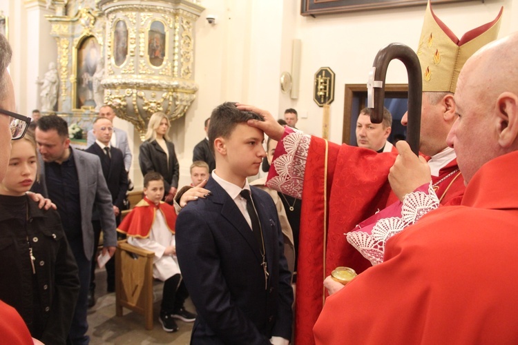 Bierzmowanie w Muszynie