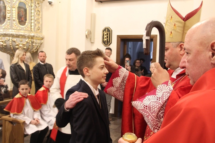 Bierzmowanie w Muszynie