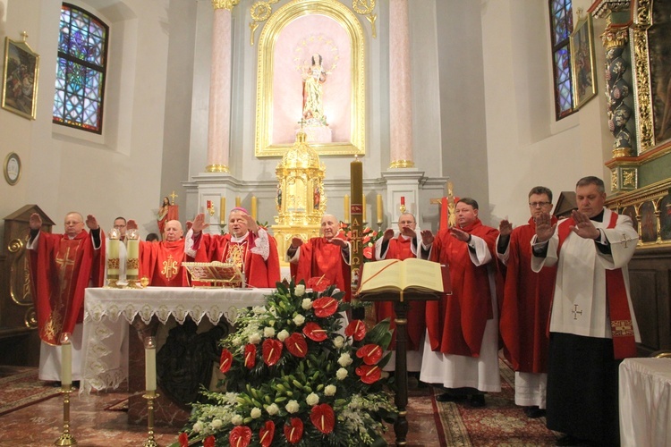 Bierzmowanie w Muszynie