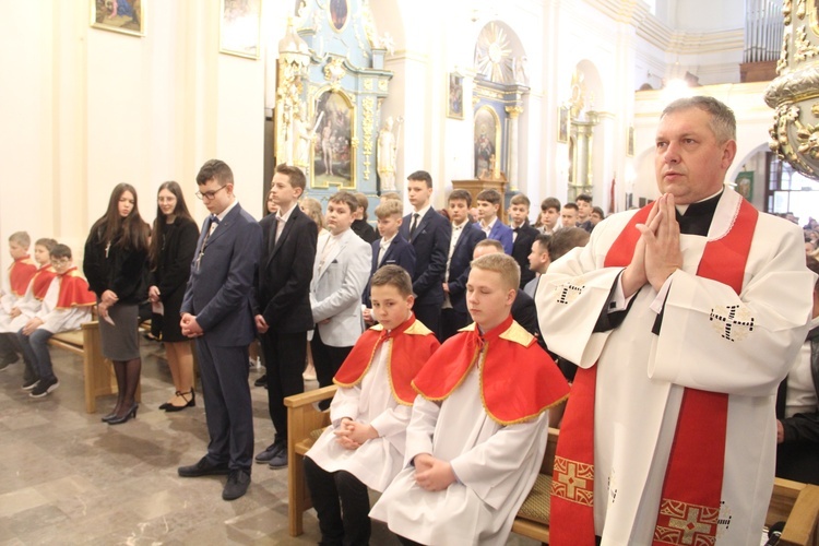 Bierzmowanie w Muszynie