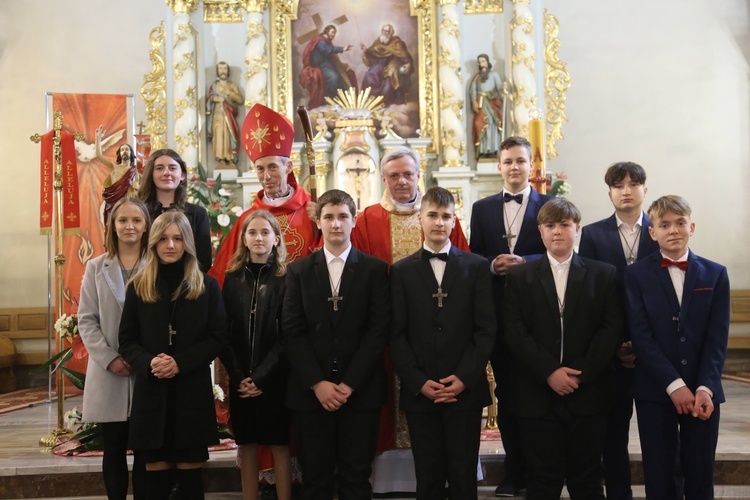 Bierzmowanie w Rzezawie