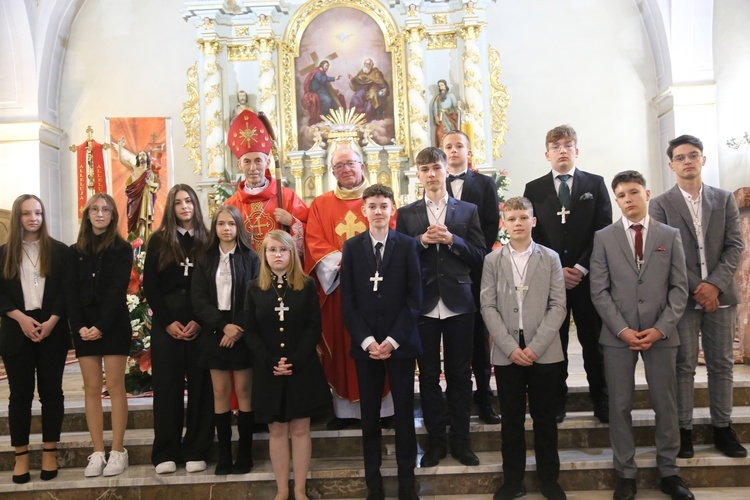 Bierzmowanie w Rzezawie