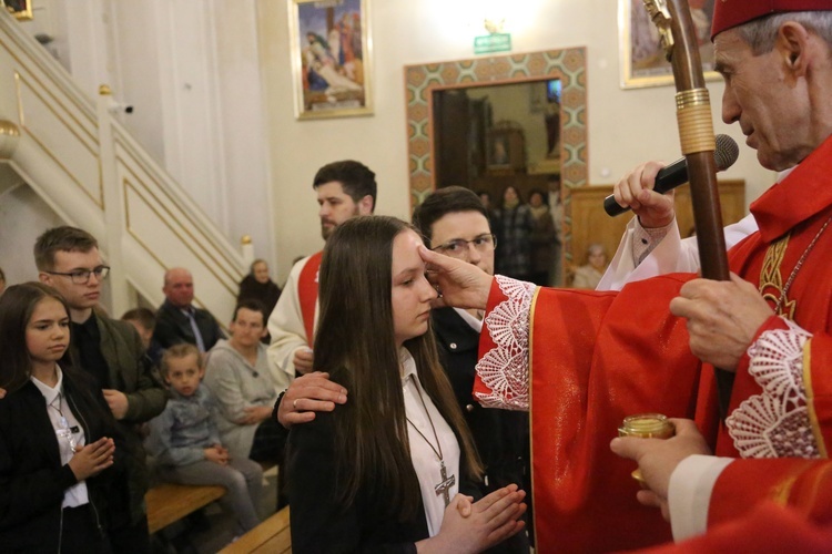 Bierzmowanie w Rzezawie