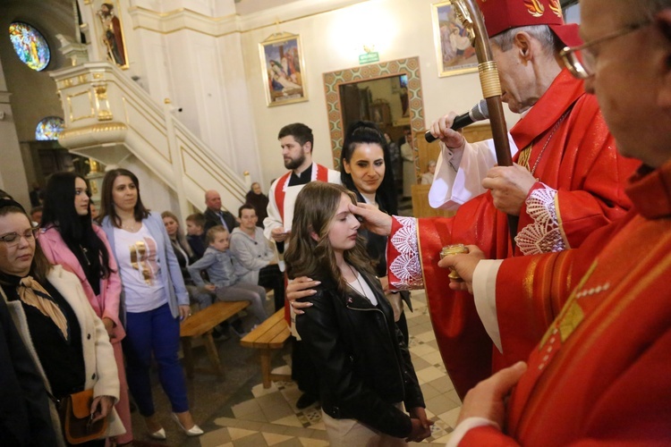 Bierzmowanie w Rzezawie