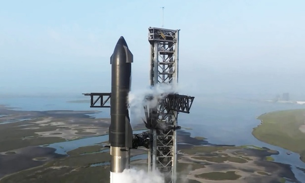 Ekspert: dzisiejszy start rakiety Starship to mimo wszystko duży sukces