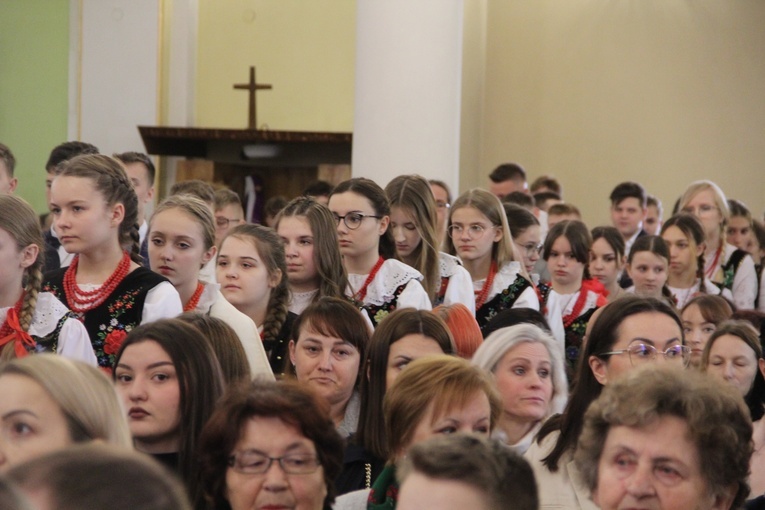 Bierzmowanie w Kamienicy