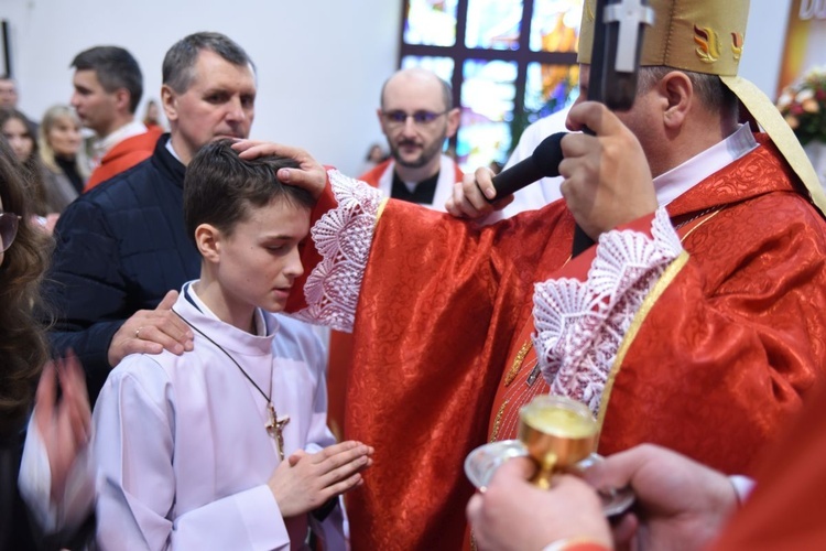 Bierzmowanie u św. Antoniego w Krynicy