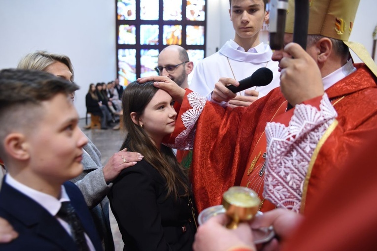 Bierzmowanie u św. Antoniego w Krynicy