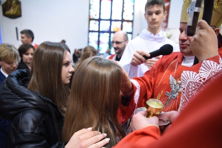 Bierzmowanie u św. Antoniego w Krynicy