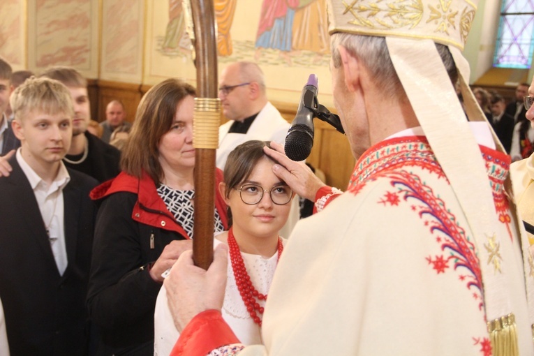 Bierzmowanie w Łącku
