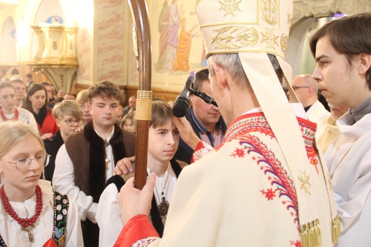 Bierzmowanie w Łącku