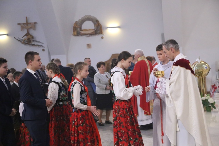 Bierzmowanie w Woli Piskulinej