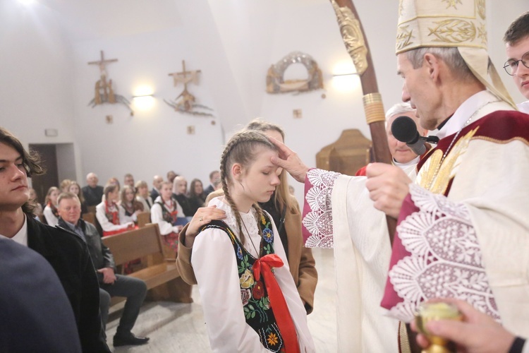 Bierzmowanie w Woli Piskulinej