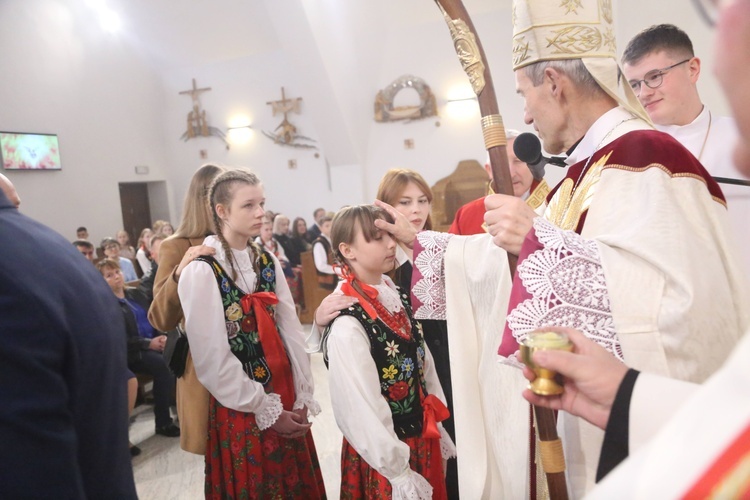 Bierzmowanie w Woli Piskulinej