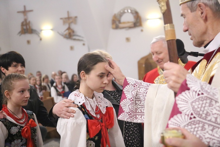 Bierzmowanie w Woli Piskulinej