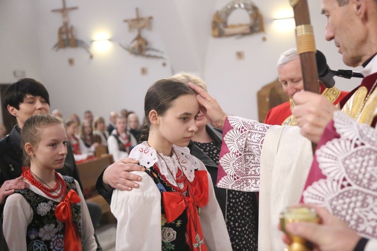 Bierzmowanie w Woli Piskulinej