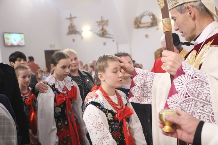 Bierzmowanie w Woli Piskulinej