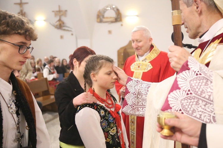 Bierzmowanie w Woli Piskulinej