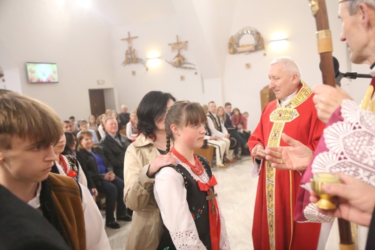 Bierzmowanie w Woli Piskulinej