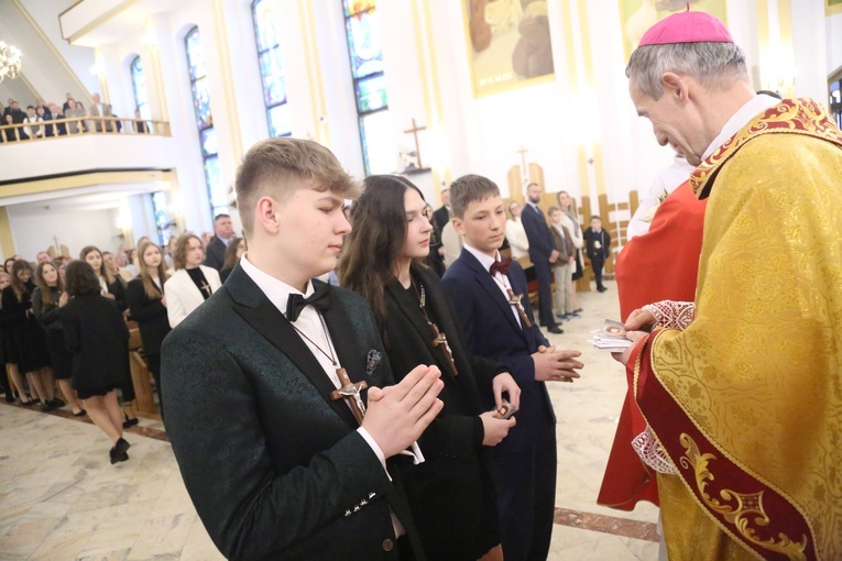 Bierzmowanie w Łukowicy