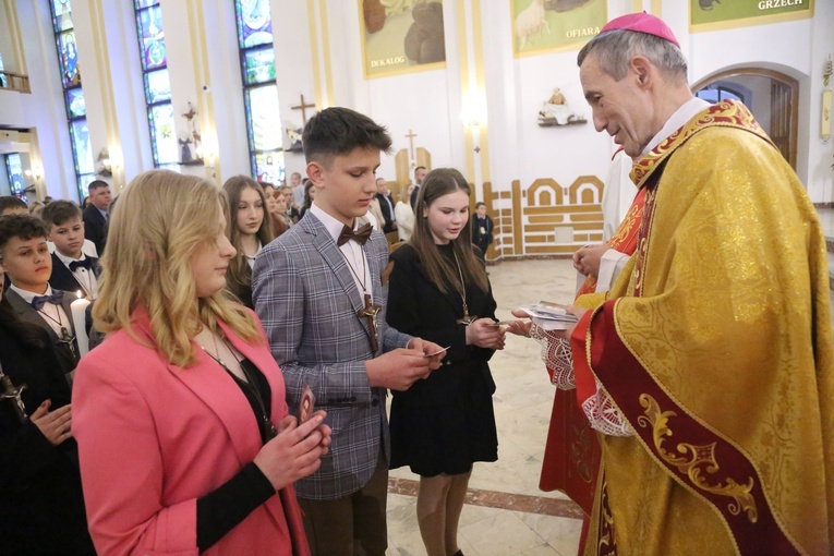 Bierzmowanie w Łukowicy