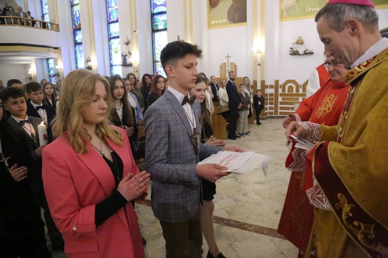 Bierzmowanie w Łukowicy