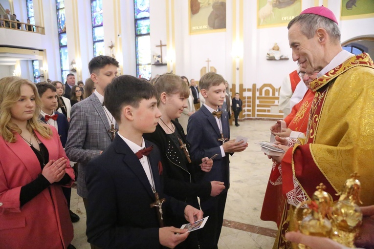 Bierzmowanie w Łukowicy