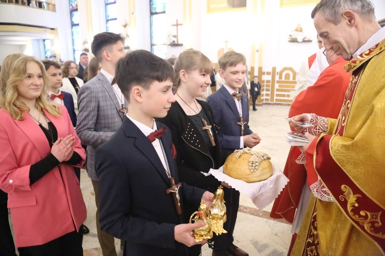 Bierzmowanie w Łukowicy