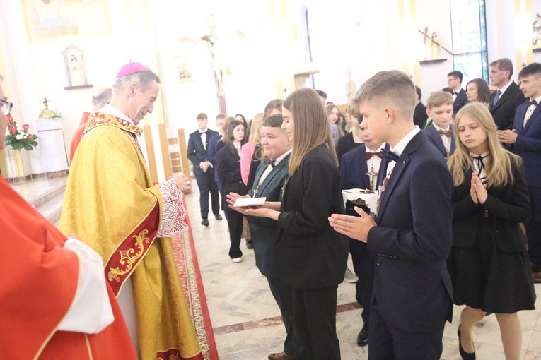 Bierzmowanie w Łukowicy