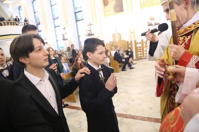 Bierzmowanie w Łukowicy