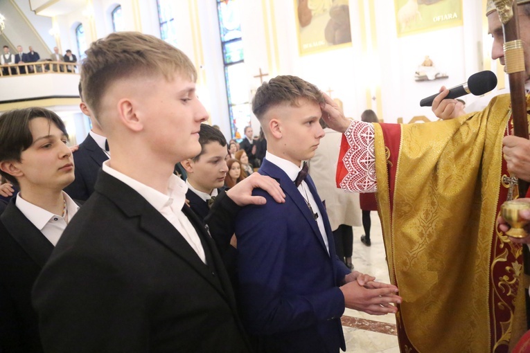 Bierzmowanie w Łukowicy