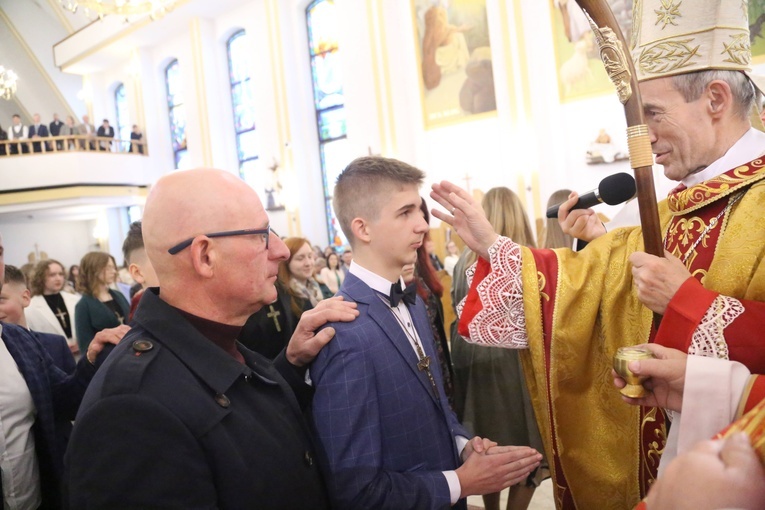 Bierzmowanie w Łukowicy