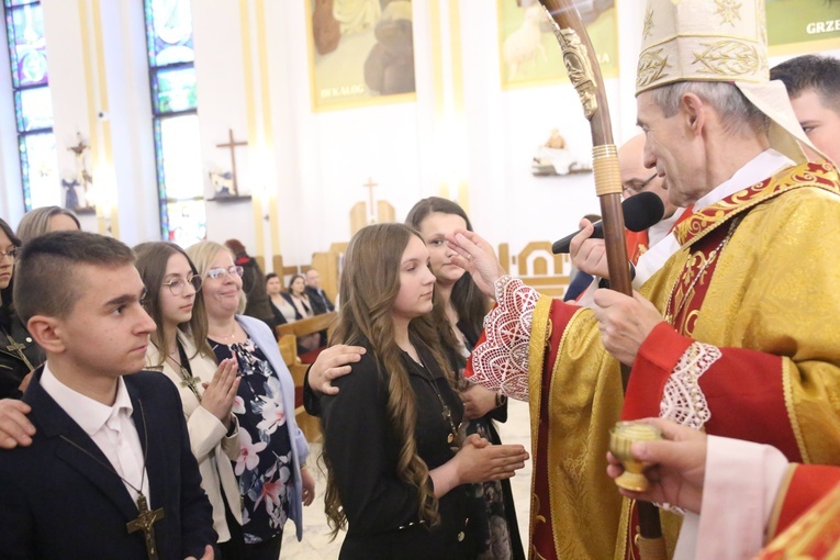 Bierzmowanie w Łukowicy