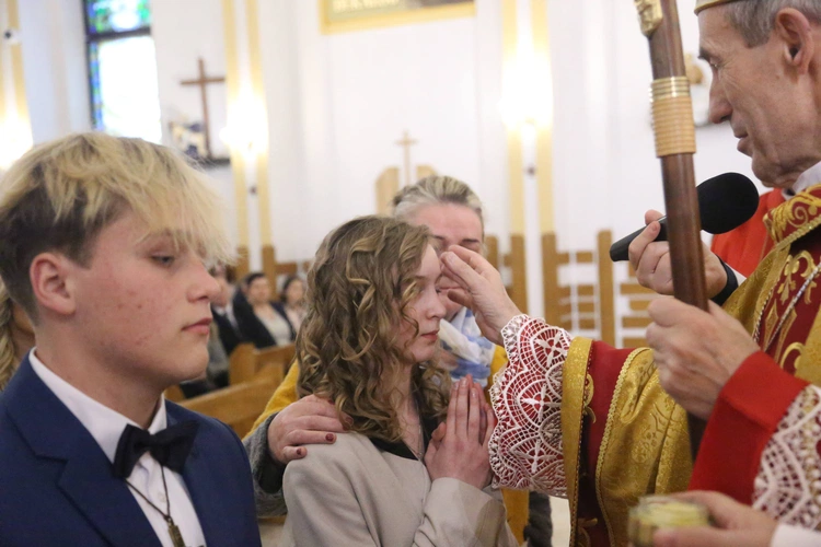 Bierzmowanie w Łukowicy