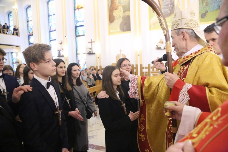 Bierzmowanie w Łukowicy