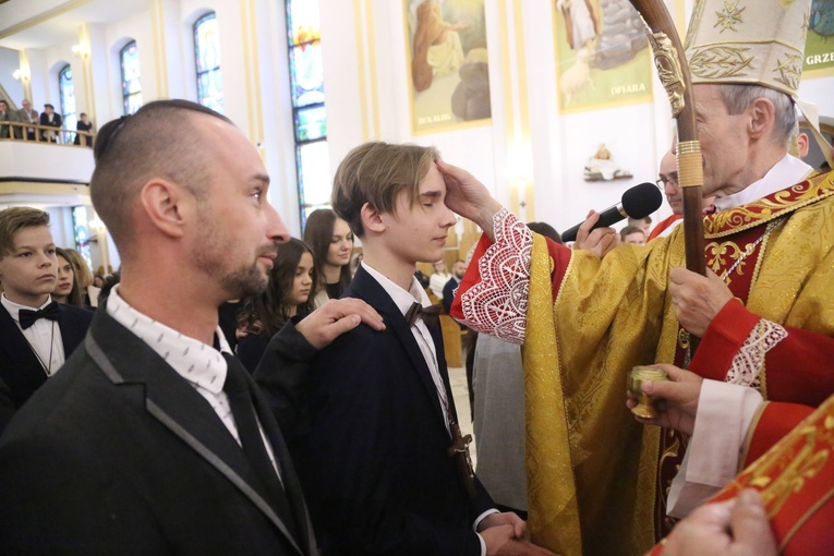 Bierzmowanie w Łukowicy