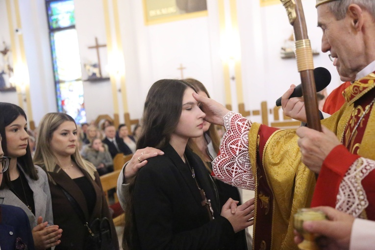 Bierzmowanie w Łukowicy