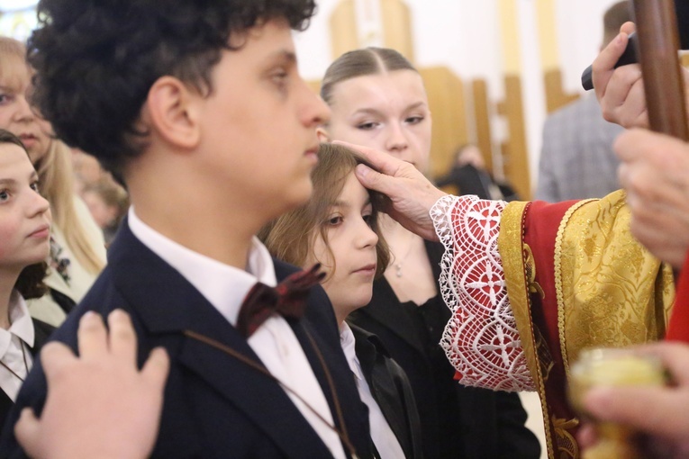 Bierzmowanie w Łukowicy