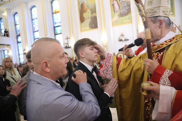 Bierzmowanie w Łukowicy