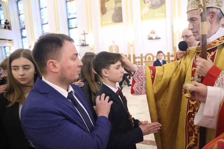 Bierzmowanie w Łukowicy