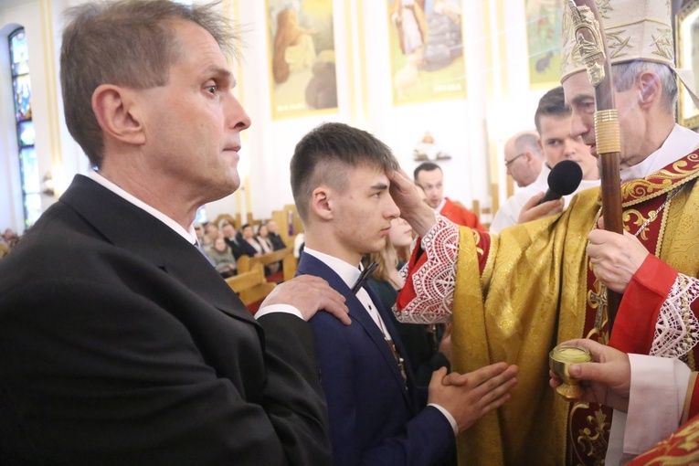 Bierzmowanie w Łukowicy