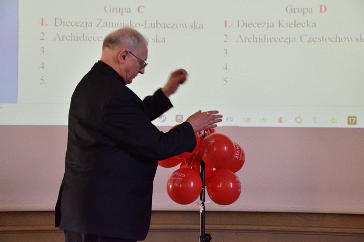 Gala otwarcia XVII Mistrzostw Polski Księży w piłce nożnej 2023