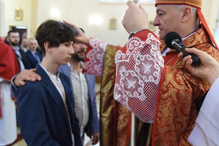 Bierzmowanie w Straszęcinie