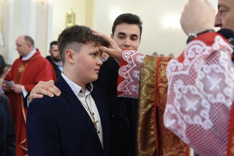 Bierzmowanie w Straszęcinie