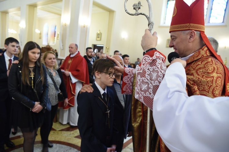 Bierzmowanie w Straszęcinie